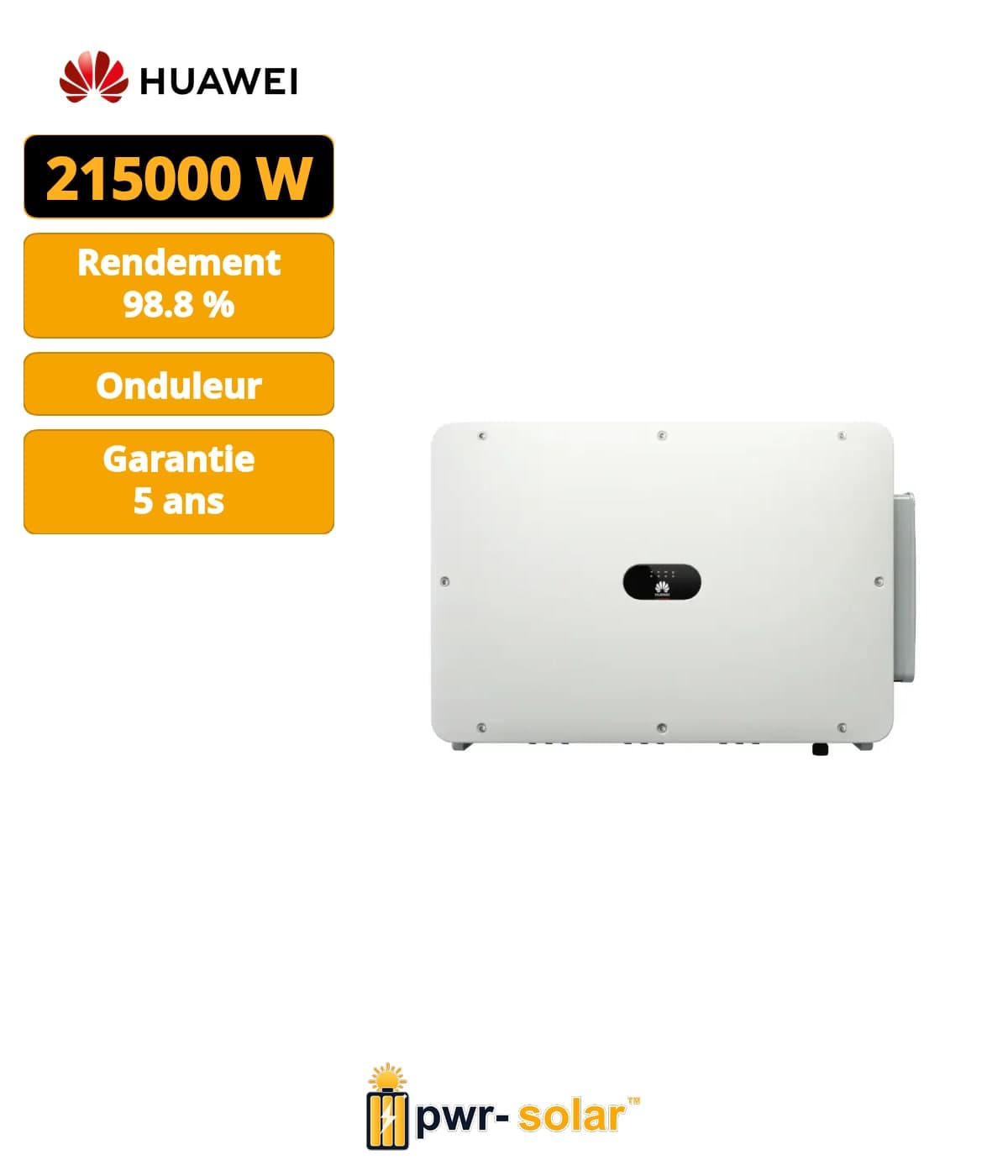 HUAWEI – Onduleur SUN2000-215KTL-H0