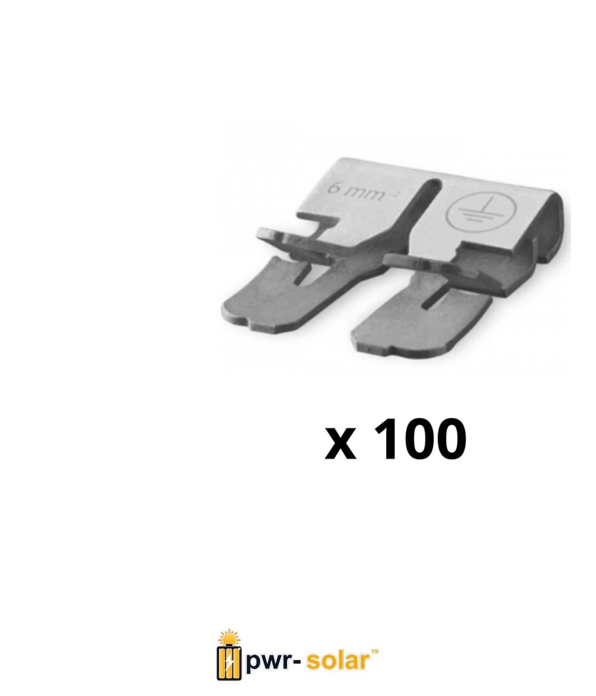 ARAYMOND - Sachet de 100 clips de mise à la terre Rayvolt