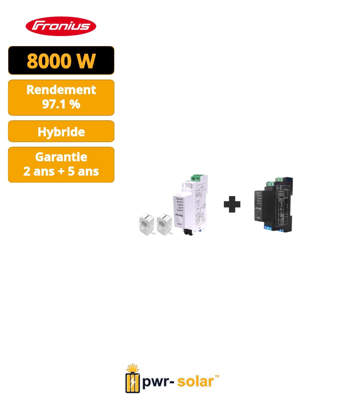 FRONIUS - Onduleur Primo GEN24 8.0 - Gamme Standard