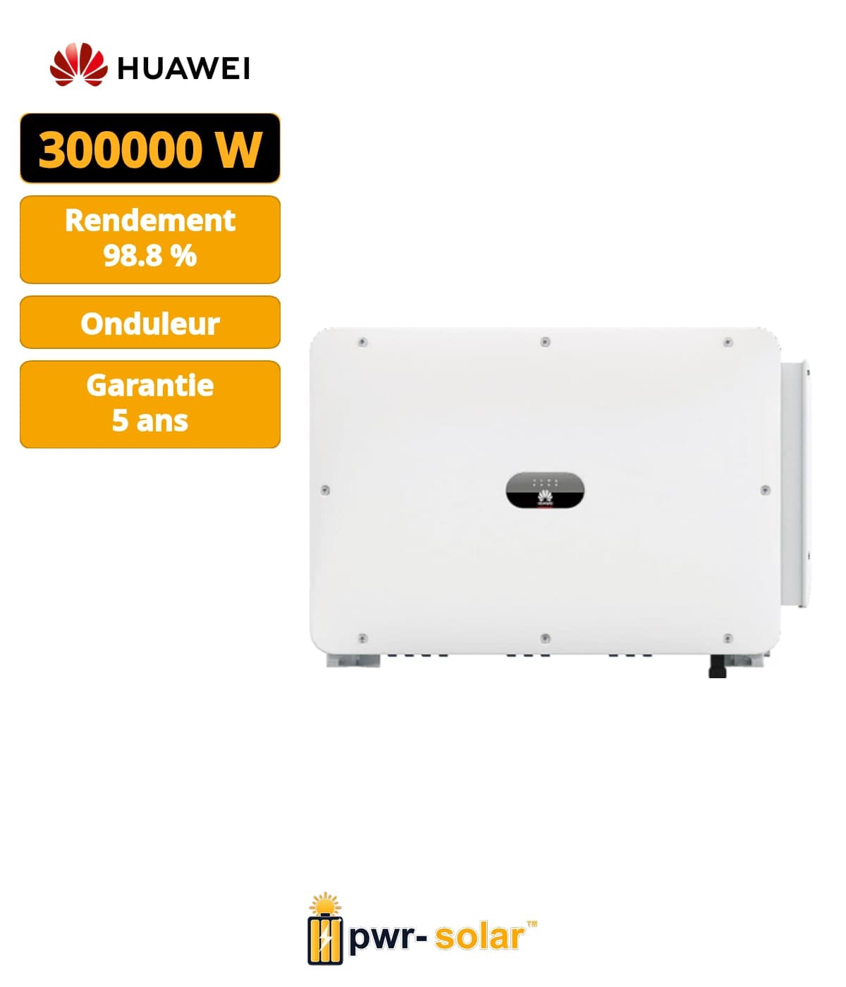 HUAWEI - Onduleur SUN2000-330KTL-H1 - Onduleur triphasé 330kw 6MPPT
