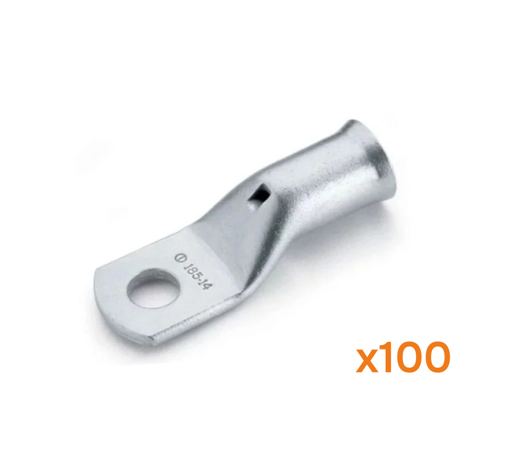 COSSE TUBULAIRE - CUIVRE NFC 20-130 - SECTION - 10mm² - diam. 10mm (100 pcs)