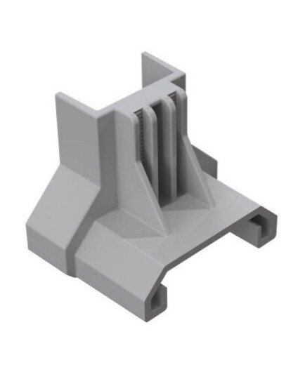 ESDEC - ClickFit EVO - Embout de fixation terminal gris ( FIBRO )