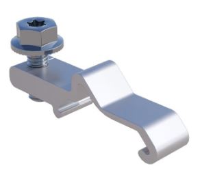 ESDEC - ClickFit EVO - MLPE Clip METAL Poids lourd (2 à 8 kg) pour câble optimiseur sur rail de montage