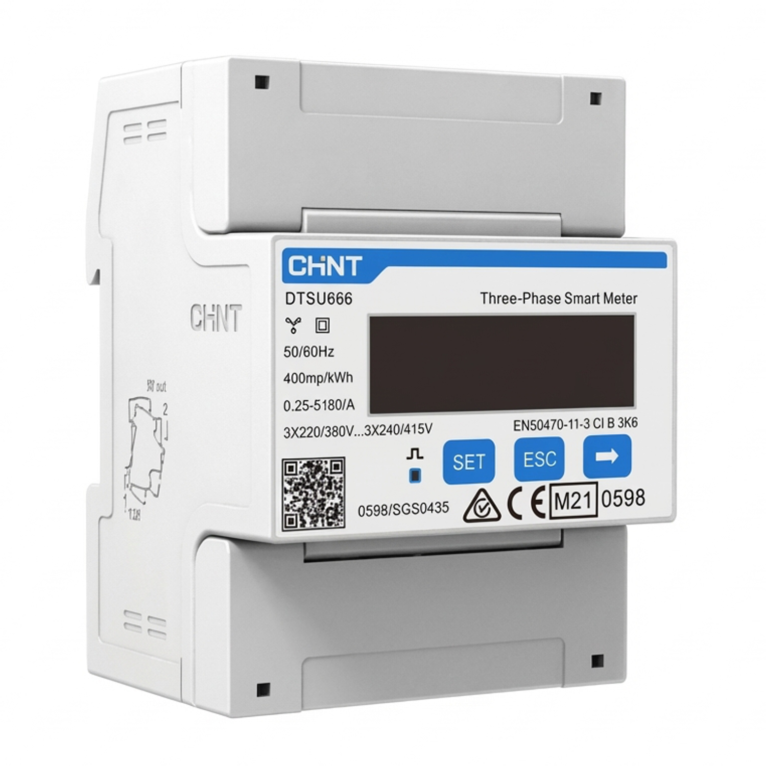 Compteur d’énergie – SOLAX DTSU666 – triphasé