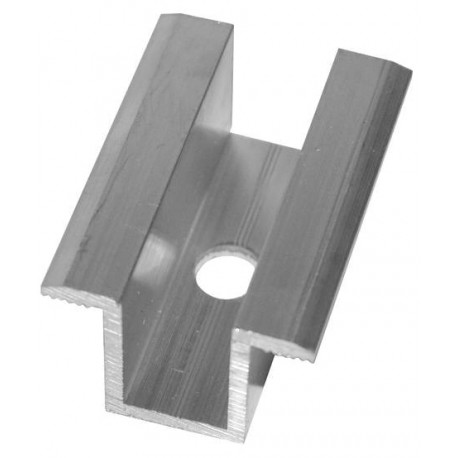 Structures – collier central – 25x35x50 – argentée