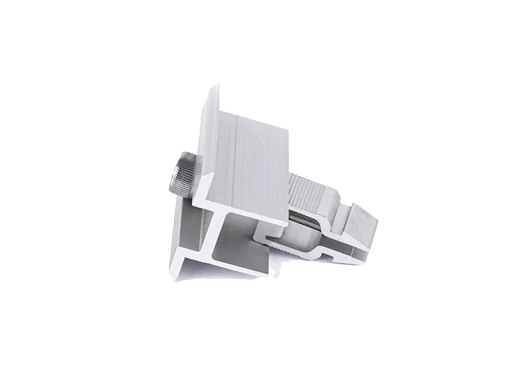 Structures – collier central – 50mm – argentée – KLIK