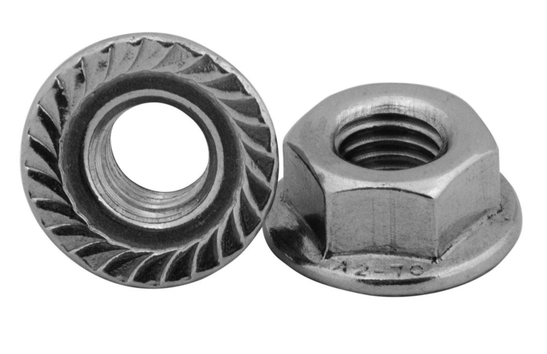 Structures – écrou à bride – DIN 6923 – M8 – A2 (100 pce.)