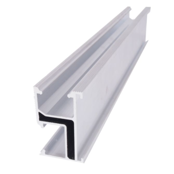Structures – rail de montage – 31×50 – 2400mm – rainuré