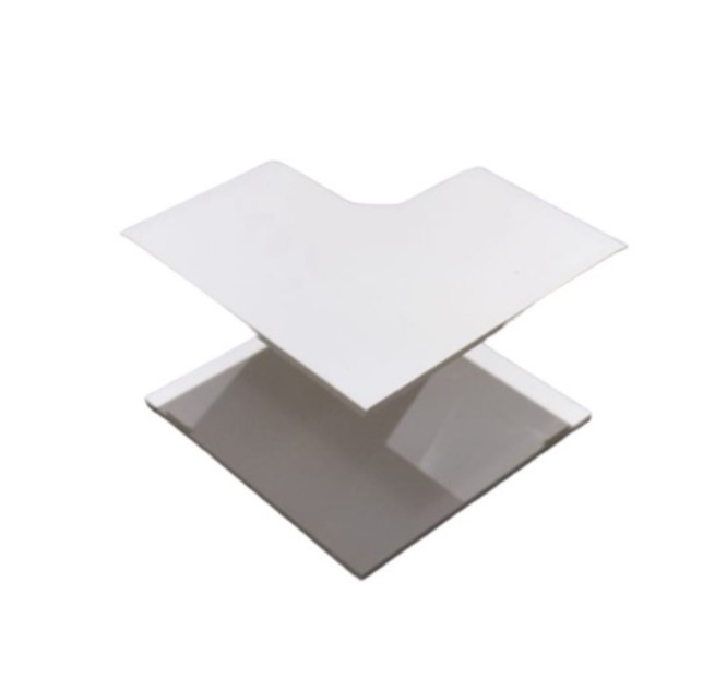 Système de goulottes en plastique – SP – 40×40 – angle intérieur – 2 plans