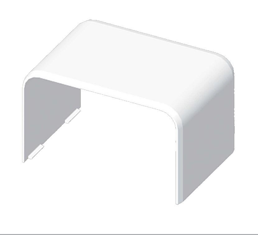 Système de goulottes en plastique – SP – 40×40 – couvercle de liaison droit