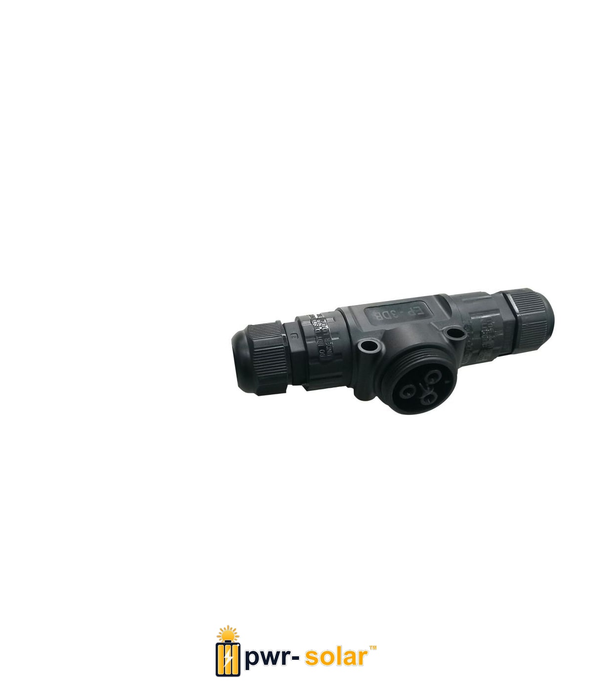 APSYSTEMS - Connecteur AC en T pour connecter 1 micro-onduleur EZ1 additionnel - (3 fils, 17,5A)