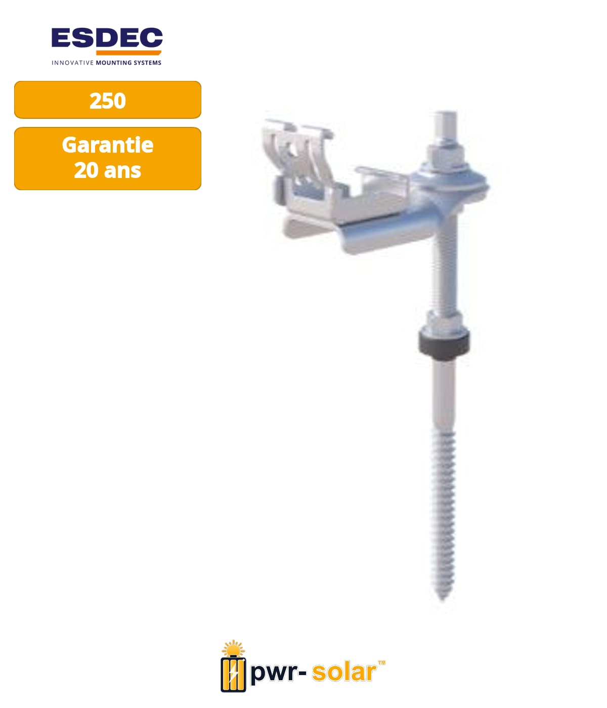 Enstall ClickFit EVO Boulon de suspension M10x250mm