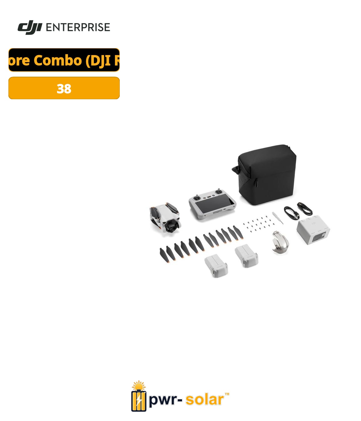 DJI DRONE Mini 3 Fly More Combo (DJI RC) (GL 2024)