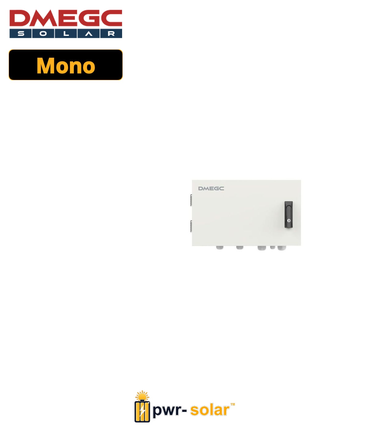 DMEGC - ATS-BOX- Coffret BackUp Monophasé 63A - Alimentation de Secours