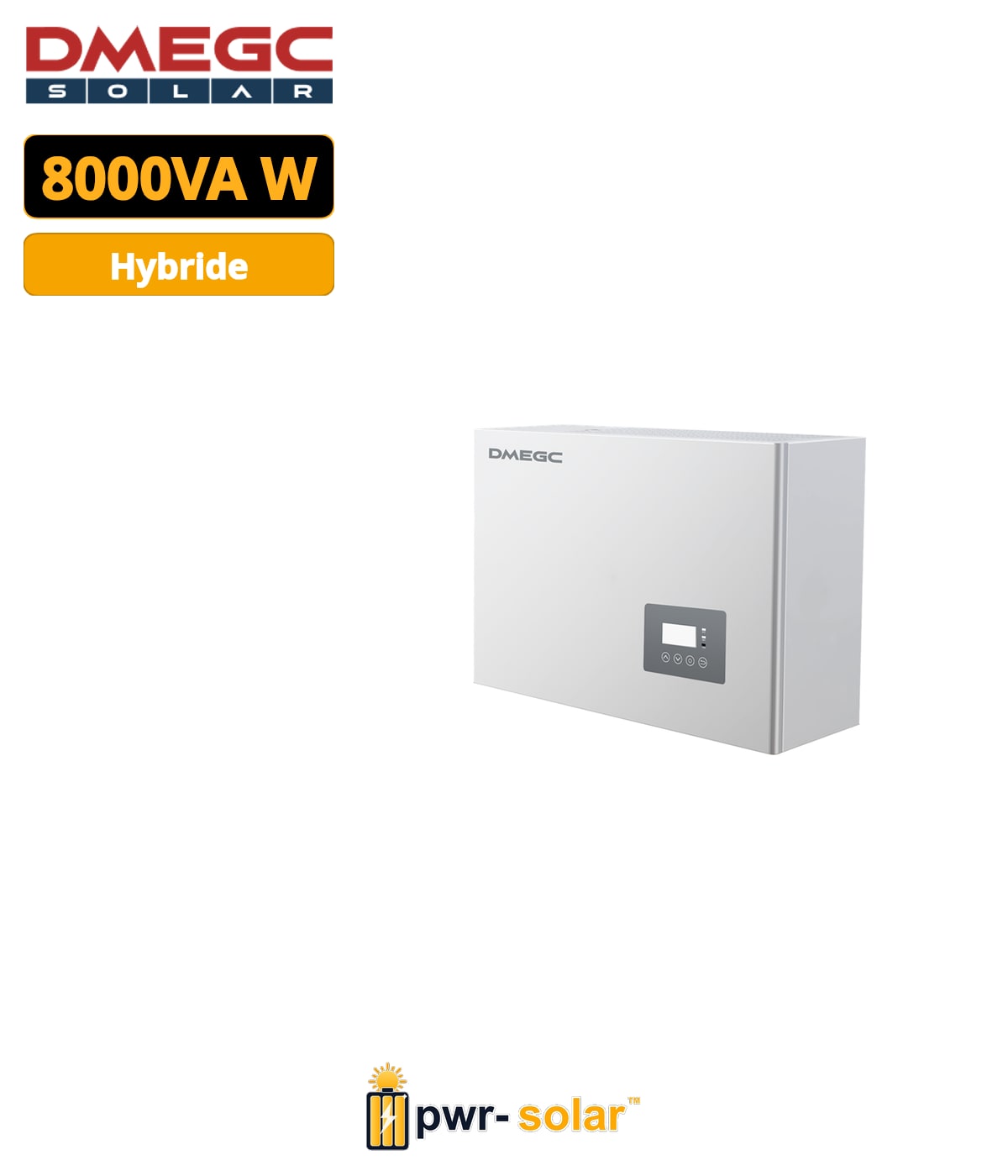 DMEGC - ONDULEUR HYBRIDE 8KVA MONOPHASE
