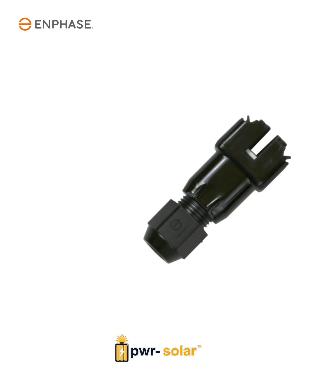 ENPHASE - Coupleur monophasé IQ8 mâle pour séries IQ7 et IQ8