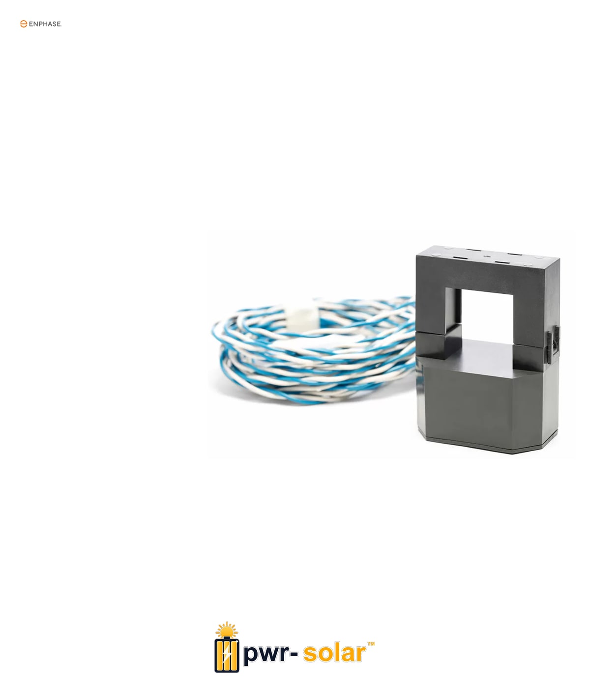 ENPHASE - Envoy-s METERED monophasé / triphasé + 2 tores de comptage inclus