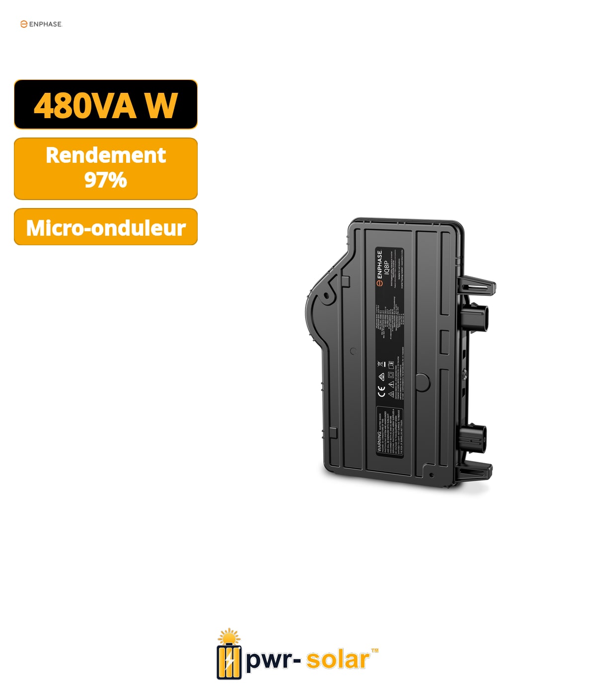 Micro-onduleur IQ8P 480VA