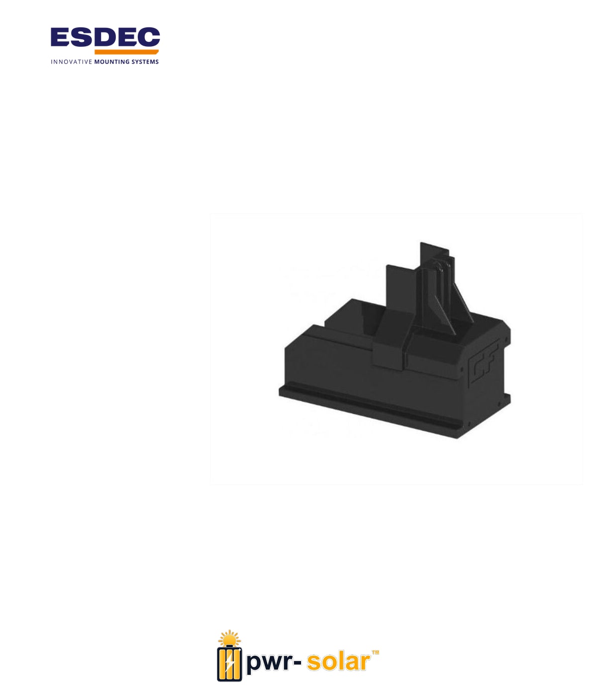 ESDEC – ClickFit EVO – Bouchon de terminaison noir