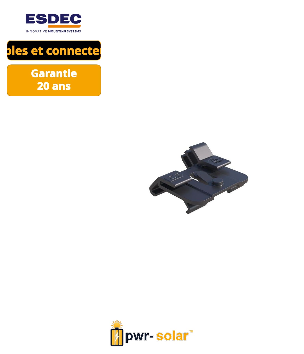 ESDEC Enstall ClickFit EVO MLPE Clip léger