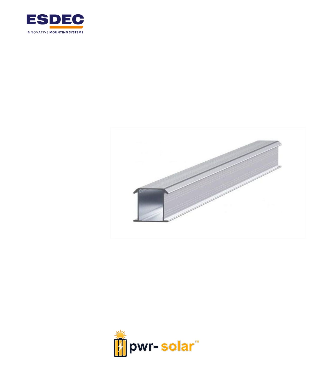 ESDEC - ClickFit EVO - Rail de montage L=2338mm