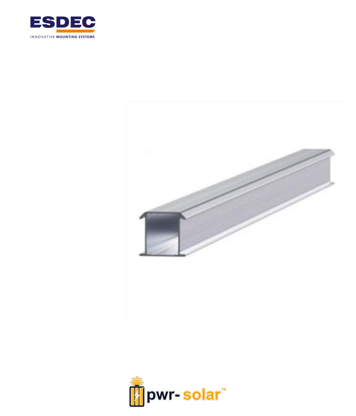 ESDEC - ClickFit EVO - Rail de montage - Long=1188mm
