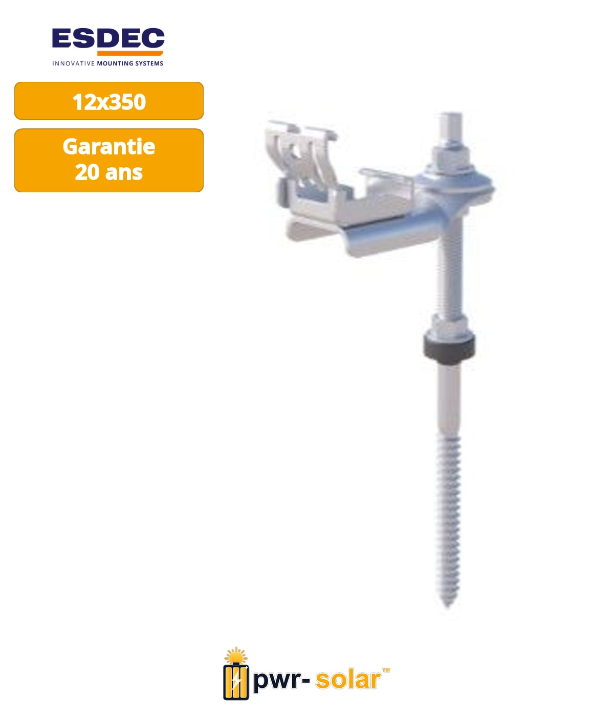 Enstall ClickFit EVO Boulon de suspension M12x350mm