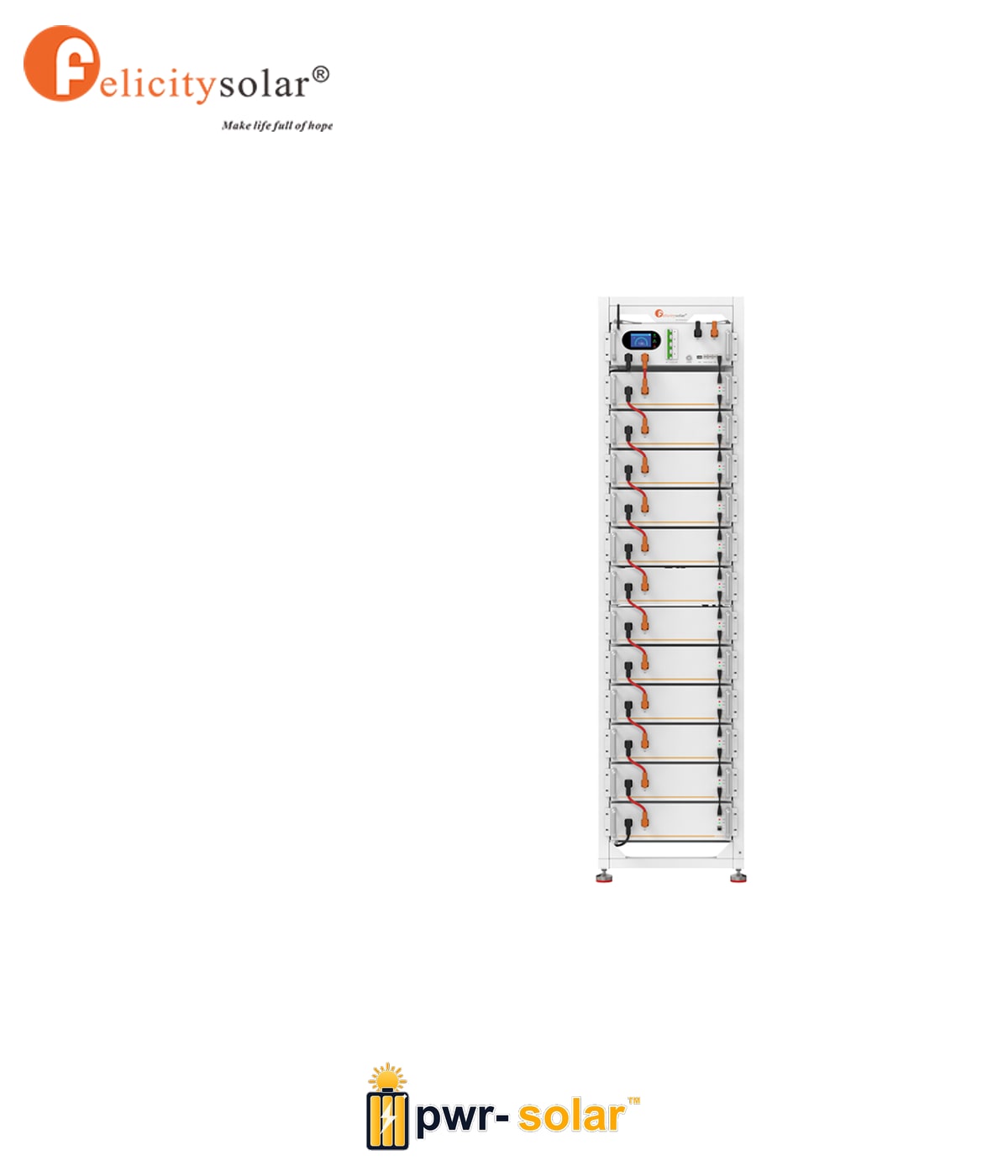 Felicitysolar FLH48100UG2 56,32kWh haute tension stockage batterie
