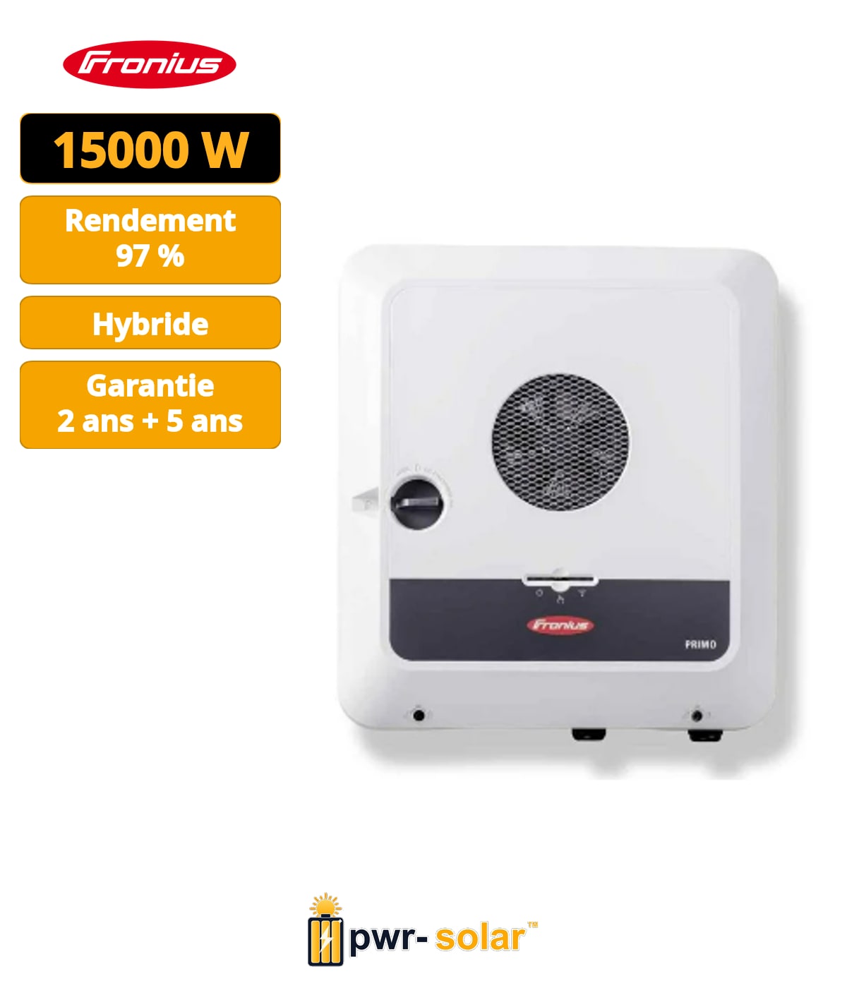 FRONIUS - Onduleur Primo GEN24 10.0 - Gamme Standard