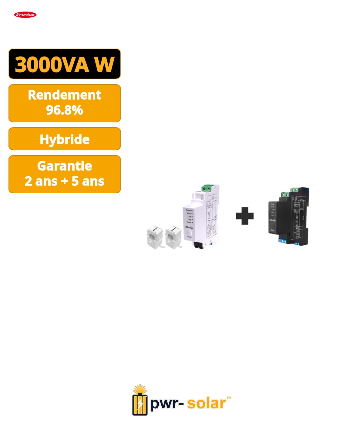 FRONIUS - Onduleur Primo GEN24 3.0 - Gamme Standard