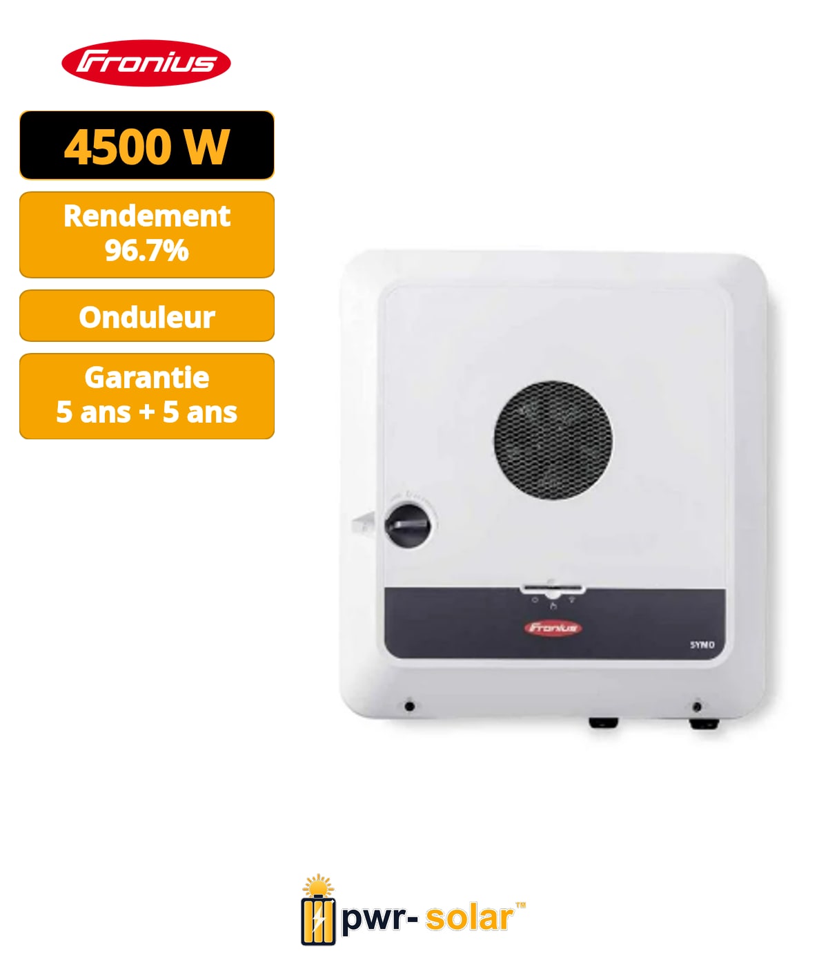 Onduleur Symo GEN24 3.0 SC avec AFCI