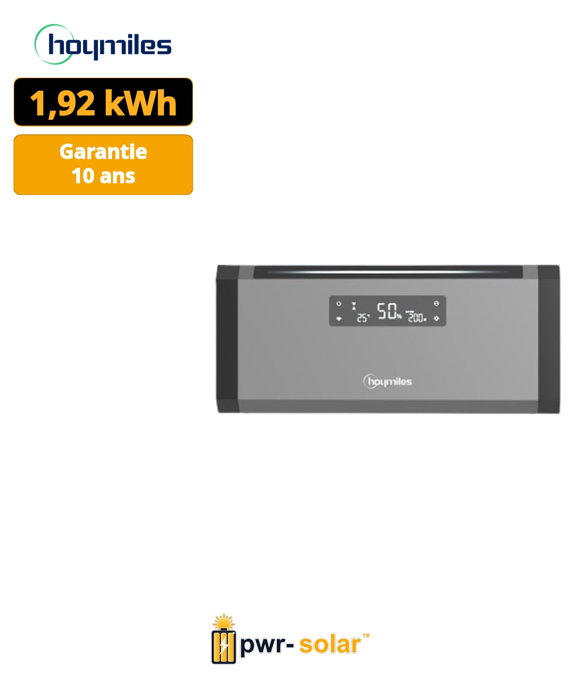 HOYMILES - HiBattery AC 1.92kWh - Plug and Play