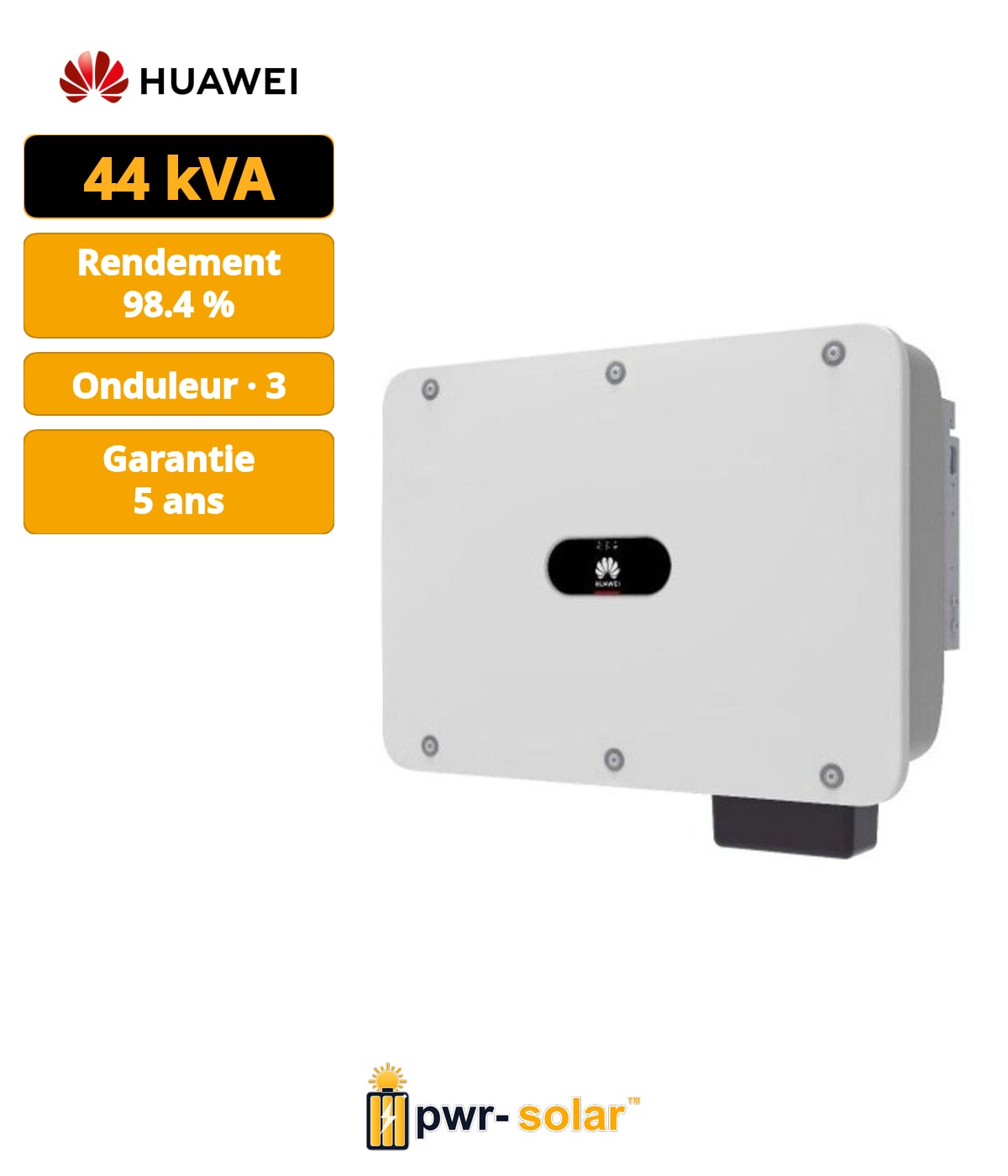 HUAWEI - Onduleur SUN2000-40KTL-M3 - Onduleur triphasé 40kw 4MPPT