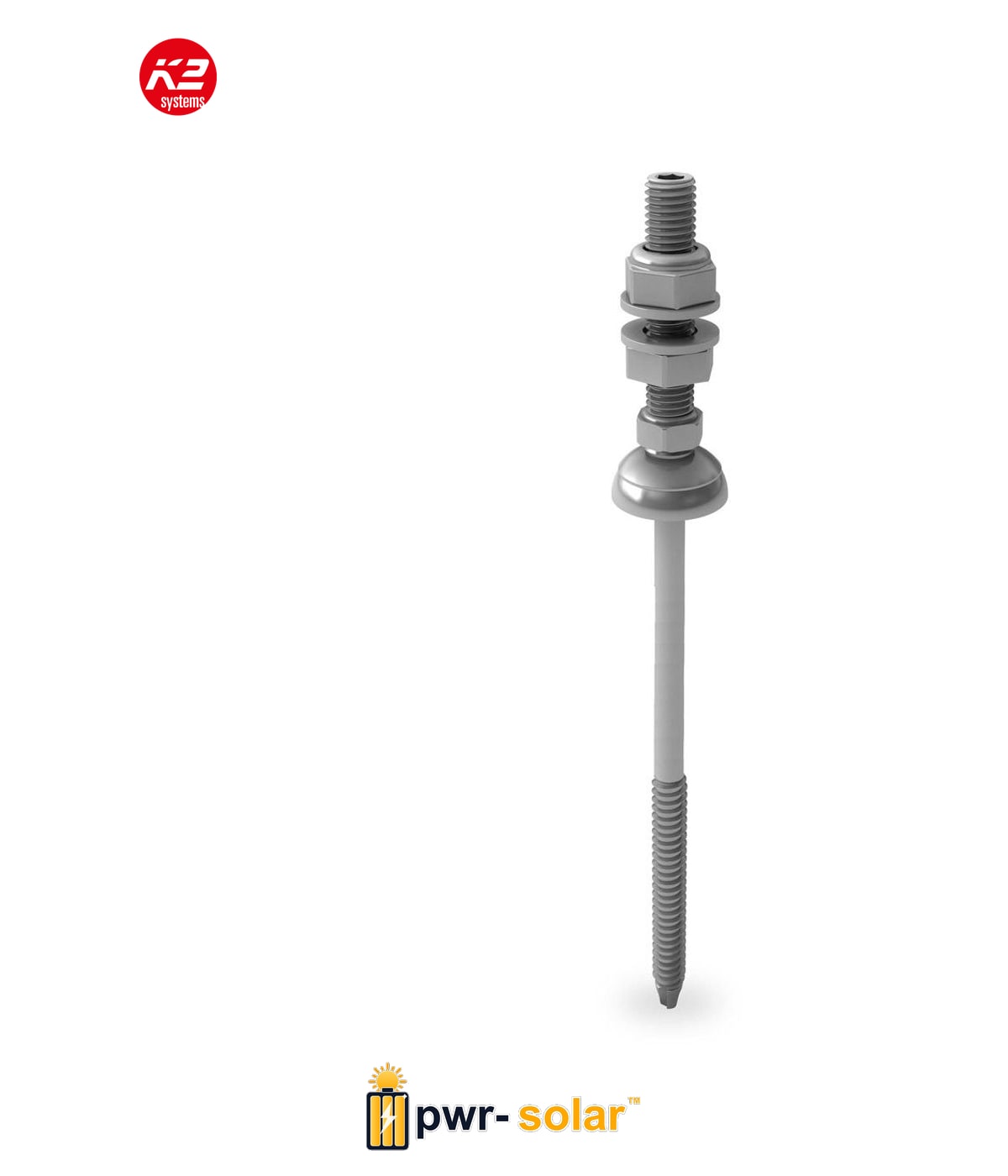K2 2003012 – Vis a double filetage pour pannes acier