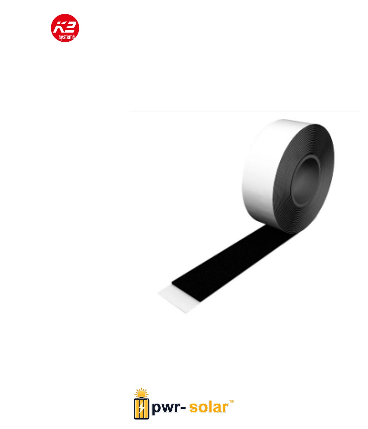 K2 Systems K2 Bande d'étanchéité EPDM 10M - 30x3mm