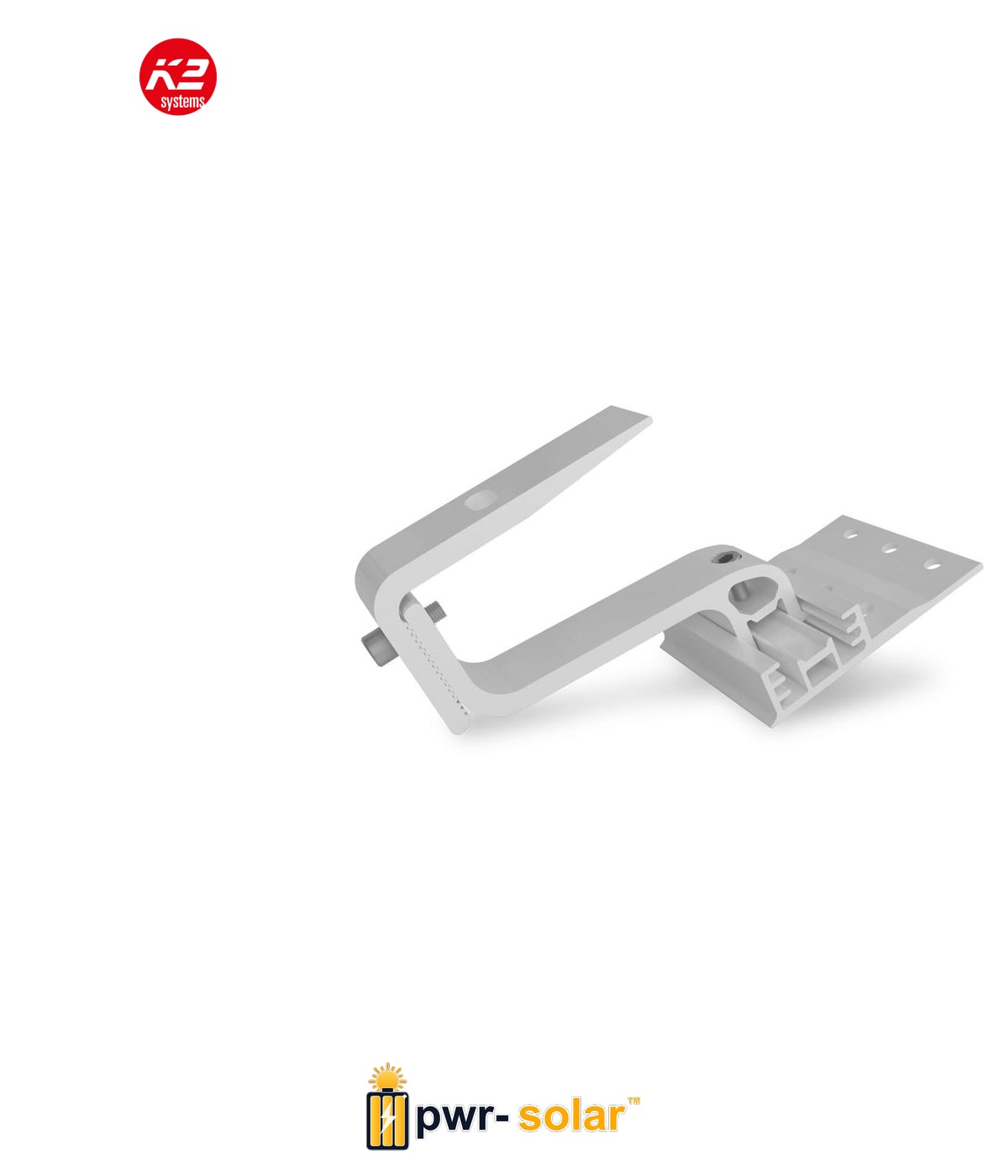 K2 Systems K2 - Crochet de toit SolidHook 4S+
