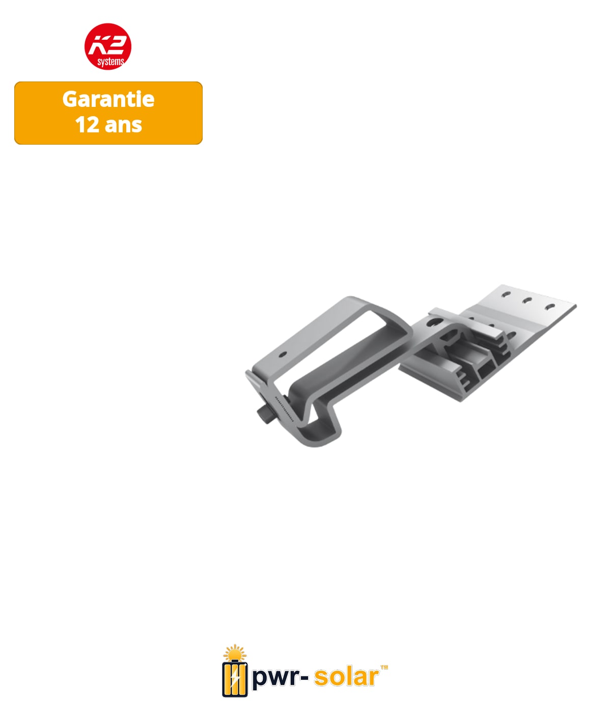 K2 Systems K2 Crochet de toit CrossHook 2G