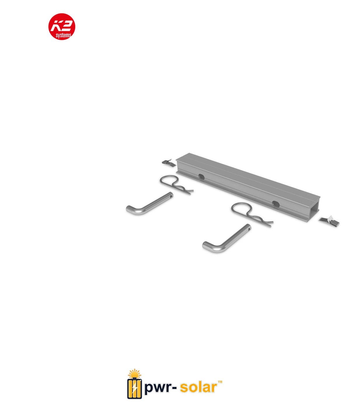 K2 Systems K2 - D-Dôme 6 Connector 495 Set
