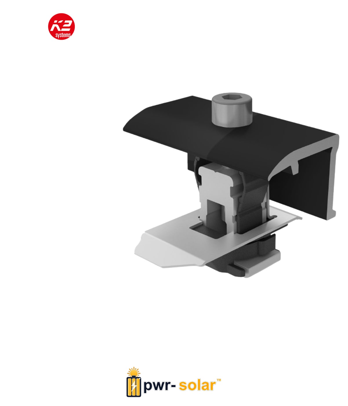 K2 - Etrier Final Noir K2 Clamp EC Black - 25-40mm