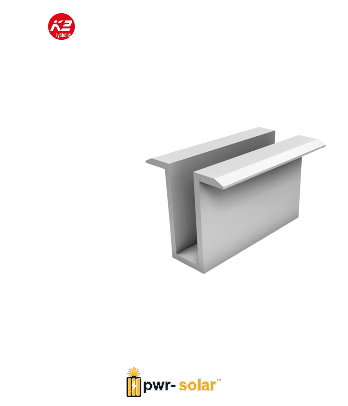 K2 Systems K2 - Etrier intermédiaire MiddleClamp Solo