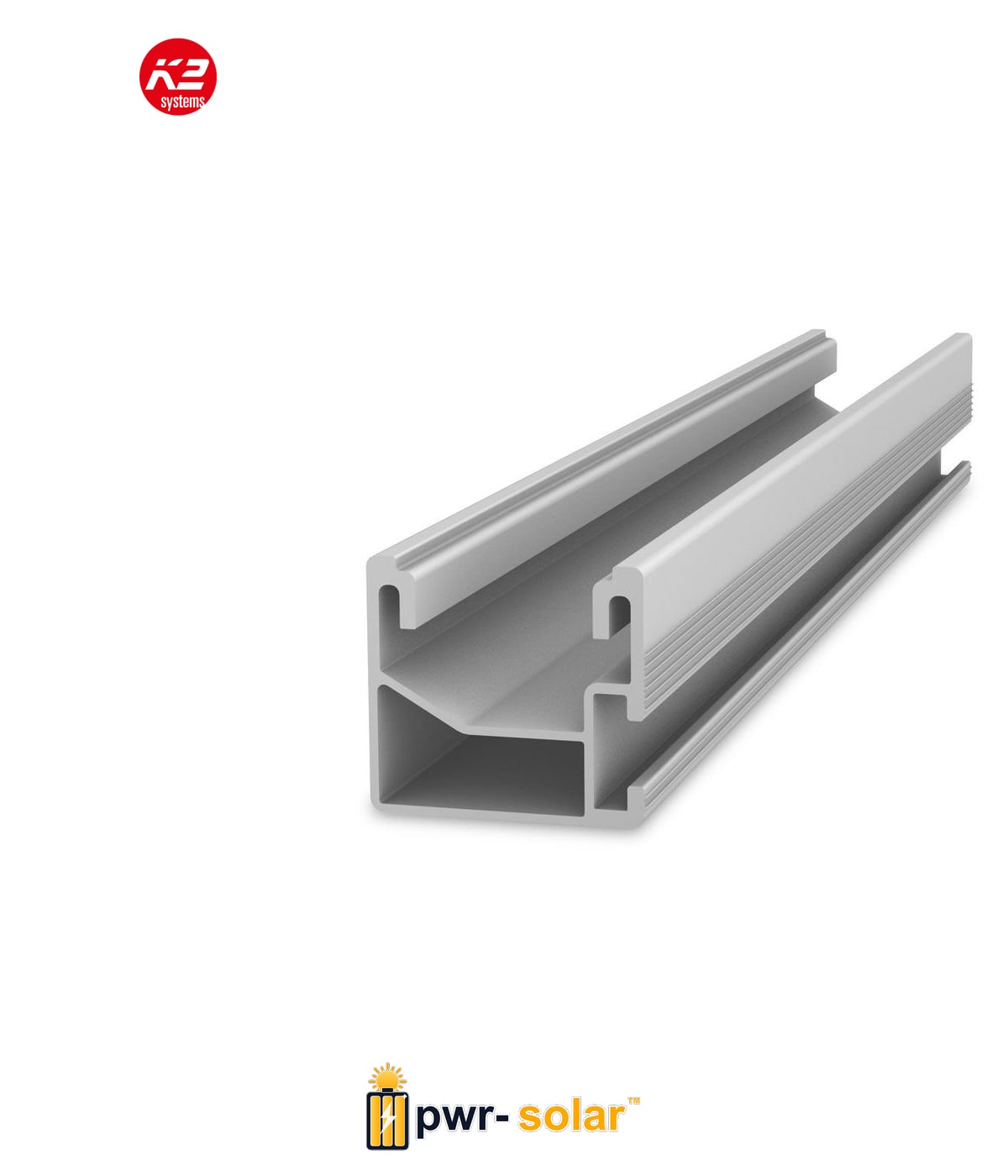 K2 Systems K2 Rail de montage Single Rail 2,40 m