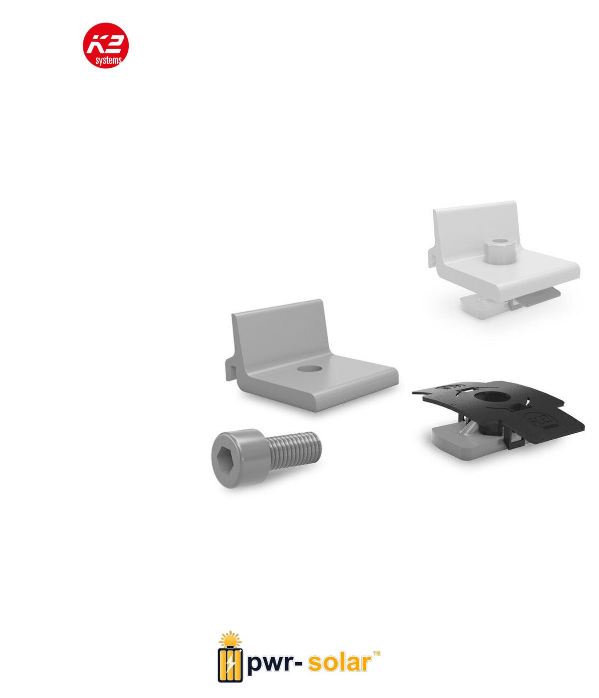 K2 Systems K2 SET CLIMBER pour croiser les K2 SINGLE RAIL