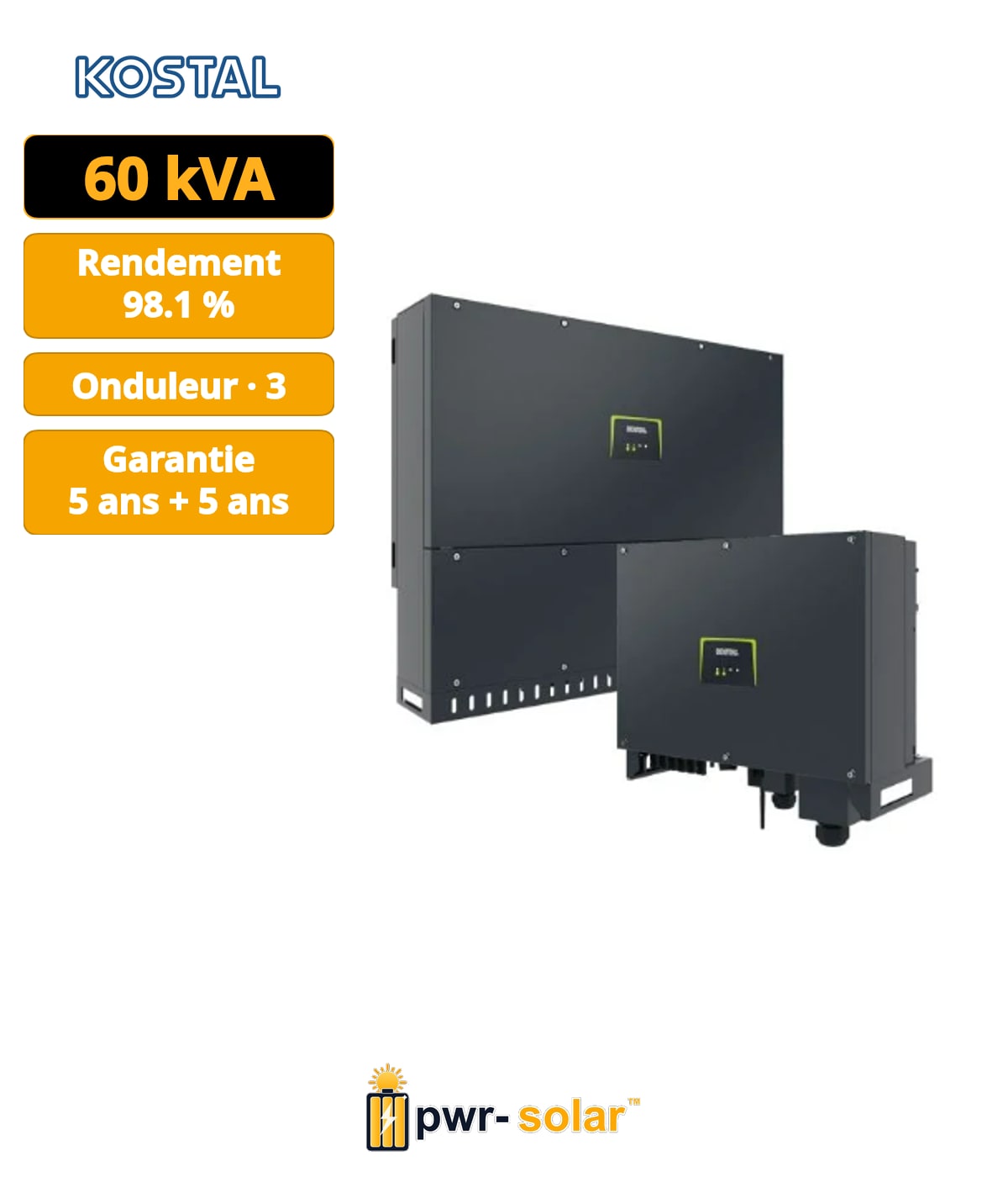 KOSTAL 10534085 – Onduleur PIKO CI 60