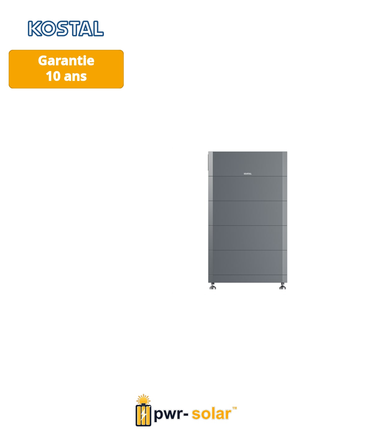 KOSTAL - PACK Batterie haute tension - HELIVOR HV - 12.8kWh