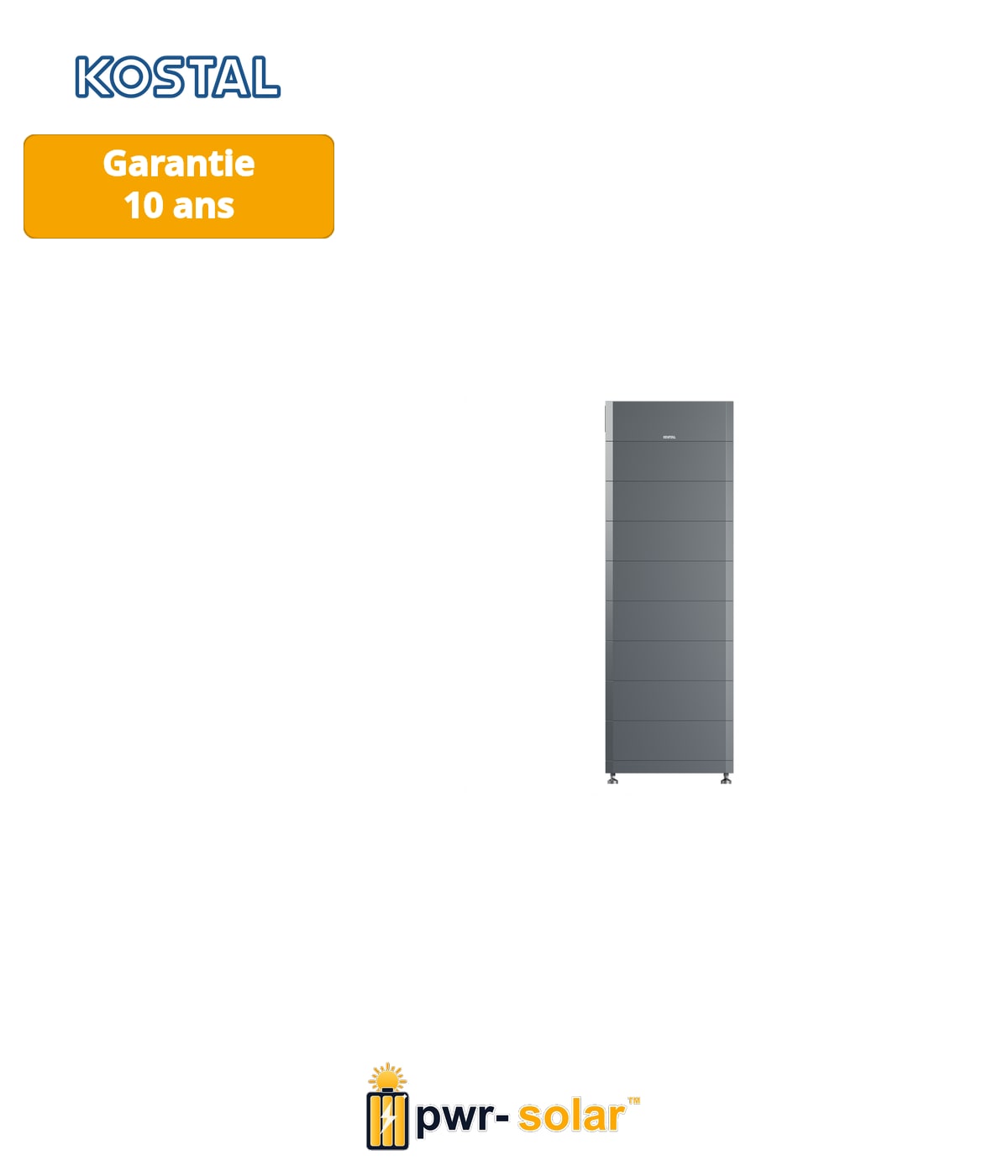 KOSTAL - PACK Batterie haute tension - HELIVOR HV - 25.6kWh