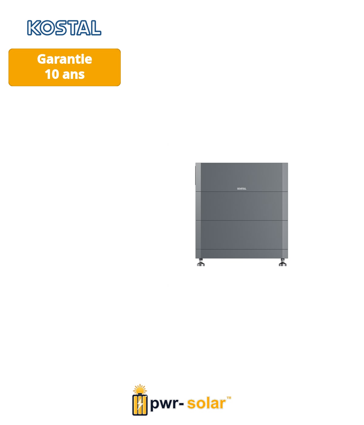 KOSTAL - PACK Batterie haute tension - HELIVOR HV - 6.4kWh