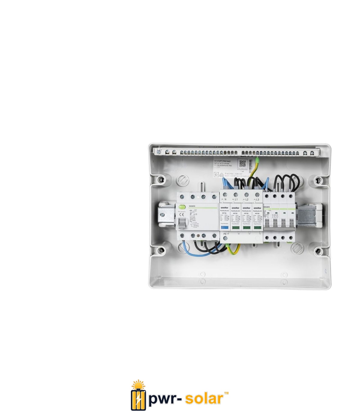 MADEnR - Coffret PV AC 10kW triphasé – 300mA – C20