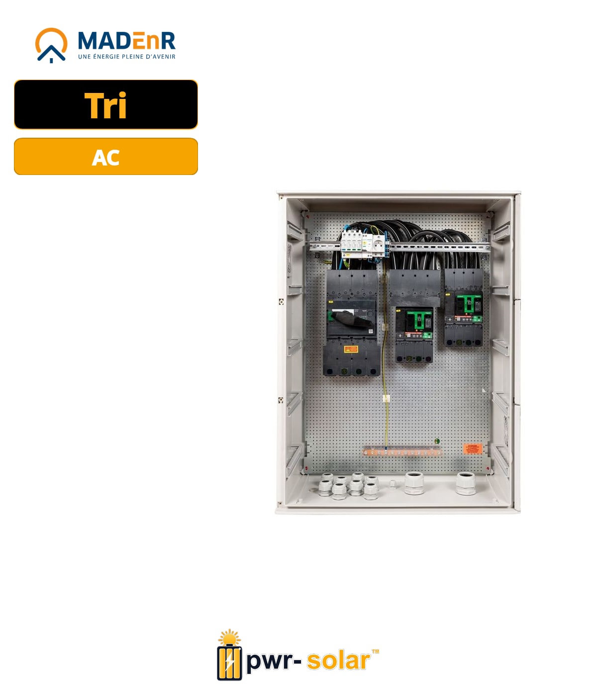 MADEnR - Coffret PV AC 125kW triphasé – 300mA – C125