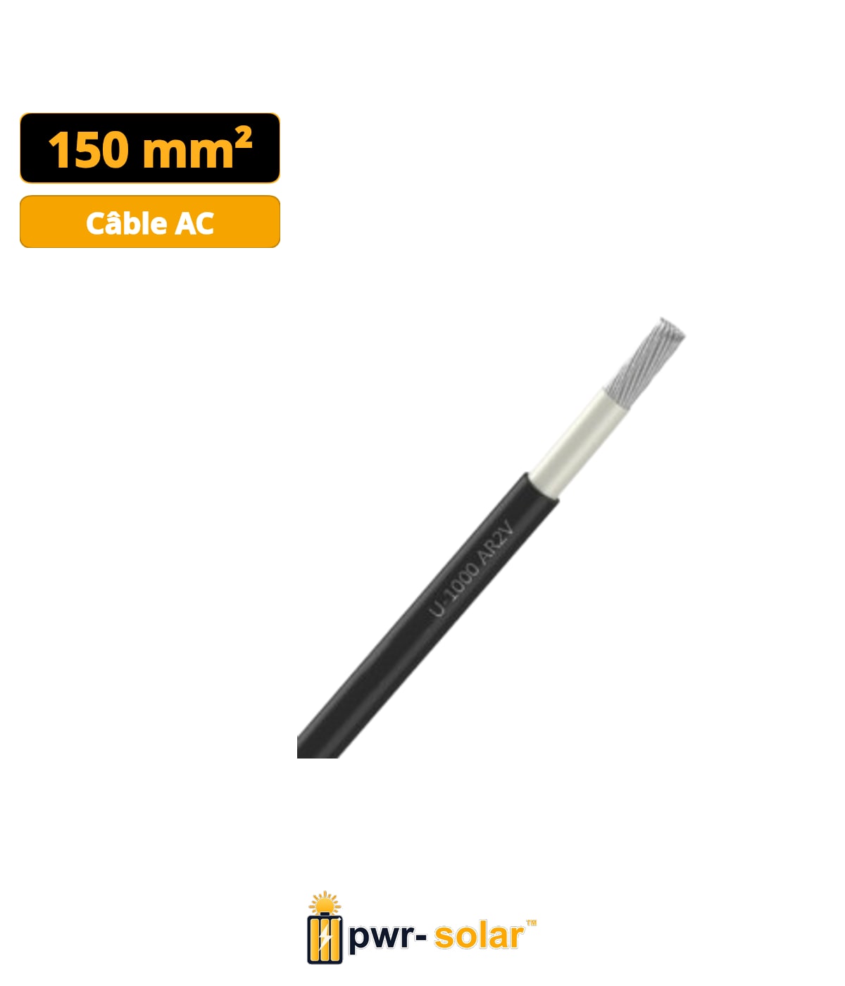 NEXANS - Câble AC - AR2V 1X150