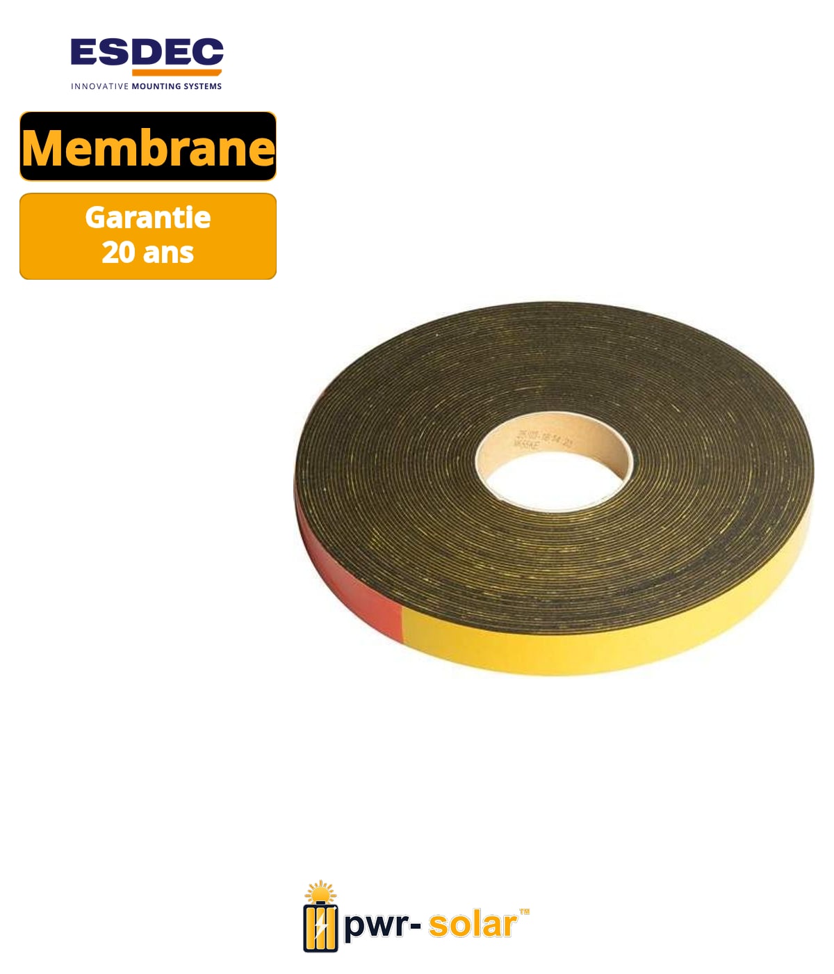 ESDEC Enstall Ruban EPDM 30mm x 25M